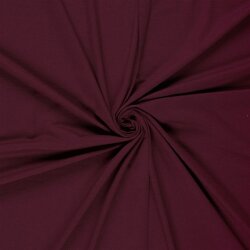 Viskose Jersey Medium Uni – weinrot