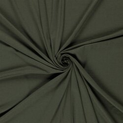 Viskose Jersey Medium Uni – oliv