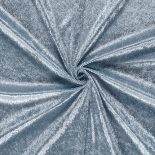 Pannesamt *Marie* - eisblau