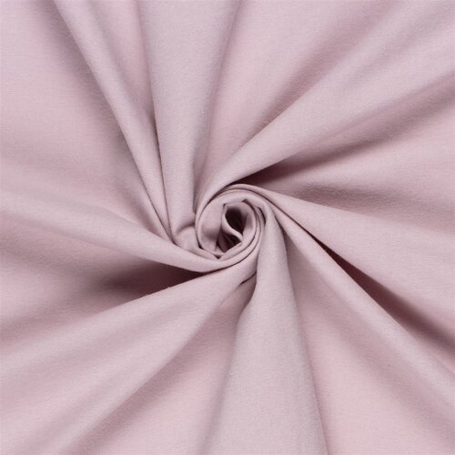 Baumwollflanell *Marie* - altrosa