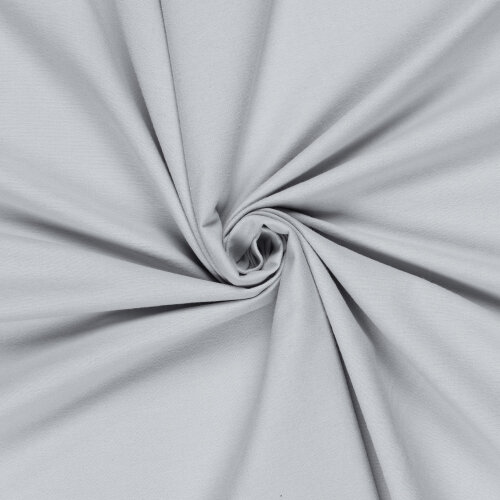 Baumwollflanell *Marie* - silber