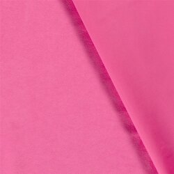Dekostoff Velouroptik Uni - pink