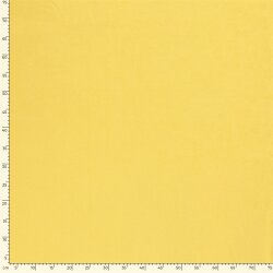 Dekostoff Velouroptik Uni - gelb