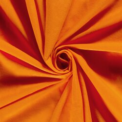 Dekostoff Velouroptik Uni - orange