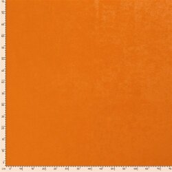 Dekostoff Velouroptik Uni - orange