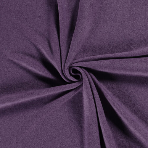 Antipilling Fleece *Marie* Uni - violett