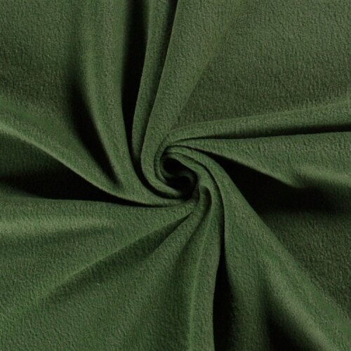 Antipilling Fleece *Marie* Uni - flaschengrün
