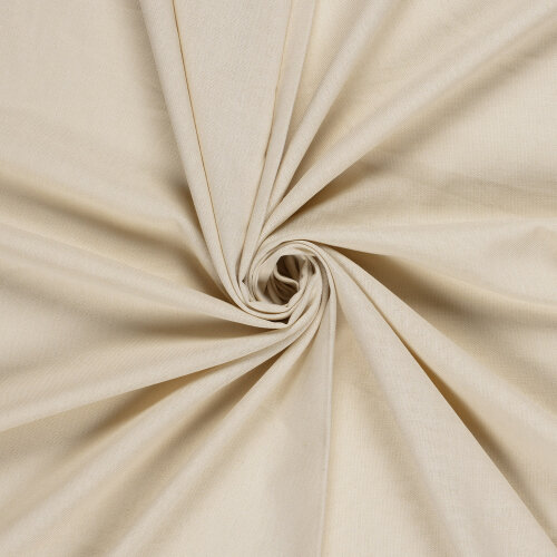 Viskose Leinen Mix Uni – softbeige