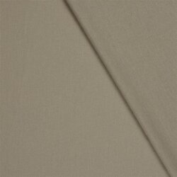 Viskose Leinen Mix Uni – taupegrau