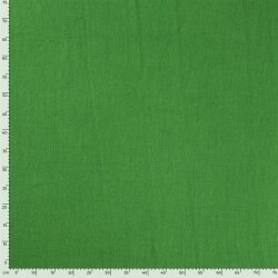 Viskose Leinen Slub Uni - grasgrün