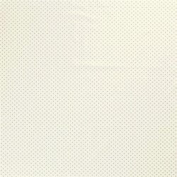 Baumwollpopeline Foliendruck Mini Sterne - creme/gold