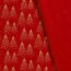 Baumwollpopeline Foliendruck Weihnachtsbaum - rot