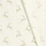 Baumwollpopeline Foliendruck springende Hirsche - creme