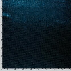 Folienjersey Punkte - wasserblau