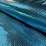Folienjersey Punkte - wasserblau