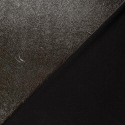 Folienjersey Punkte - silber