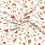 French Terry Digital bunte Formen - creme