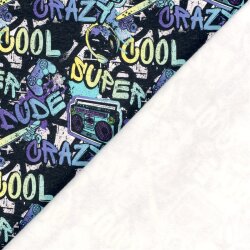Wintersweat Digital Graffiti - schwarz