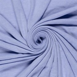 Jacquard Jersey Melange *Marie* Uni - babyblau