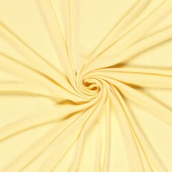 Jacquard Jersey Melange *Marie* Uni - softgelb