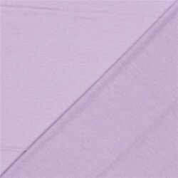 Jacquard Jersey Melange *Marie* Uni - softlavendel