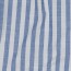 Baumwollpopeline Gestreift - jeansblau/weiss