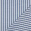 Baumwollpopeline Gestreift - jeansblau/weiss