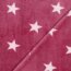 Wellnessfleece Sterne - pink