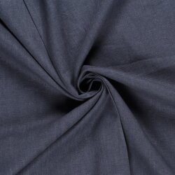 Leinen *Marie* Uni - dunkelschattenblau