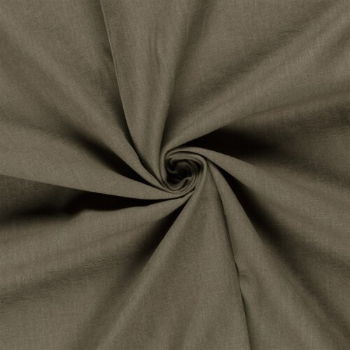 Leinen *Marie* Uni - taupegrau