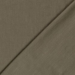 Leinen *Marie* Uni - taupegrau