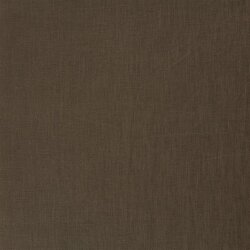 Leinen *Marie* Uni - dunkeltaupebraun