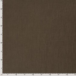 Leinen *Marie* Uni - dunkeltaupebraun