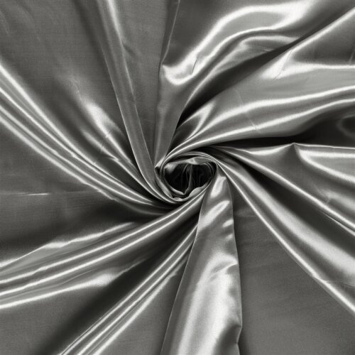 Polyestersatin *Marie* - graphitgrau