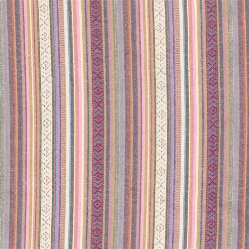 Jacquard mexikanische Streifen - rosa