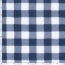 Teddystoff Fleece Kariert - dunkelblau