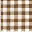 Teddystoff Fleece Kariert - braun