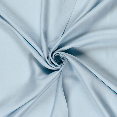 Viskose Nylon Mix Uni - babyblau