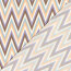Polyesterjersey Köper Zick-Zack - taupe