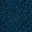 Polyesterjersey Köper Leo - indigo