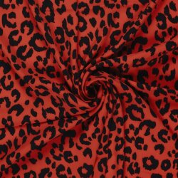 Polyesterjersey Köper Leo - rot