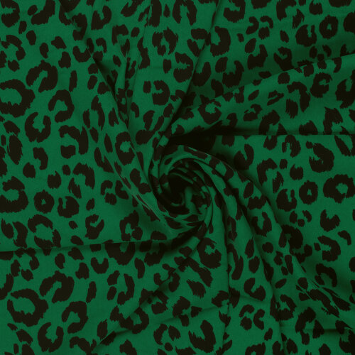 Polyesterjersey Köper Leo - grün