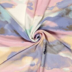 Polyester Bubble Farbverlauf - softlila