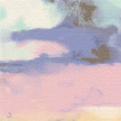 Polyester Bubble Farbverlauf - softlila