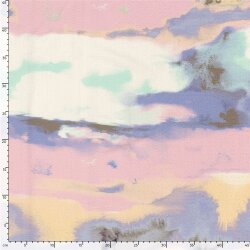 Polyester Bubble Farbverlauf - softlila