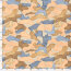 Bengaline Aquarellkunst - hellbeige