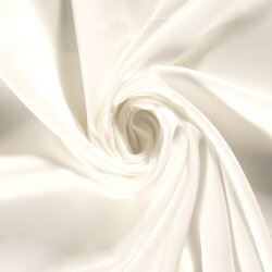 Viskosesatin Uni - wollweiss - creme