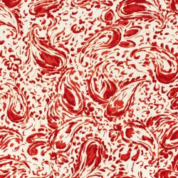 Viskosesatin Abstract - rot