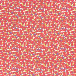 Viskosesatin bunte Tupfen- limette