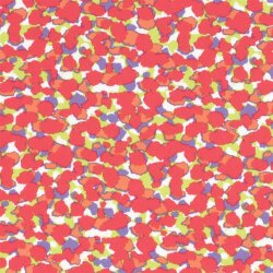 Viskosesatin bunte Tupfen- limette